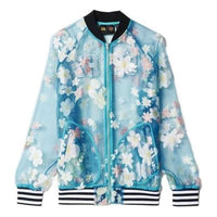 (WMNS) adidas x Pharrell Jacket 'Flower Blue' AO3159
