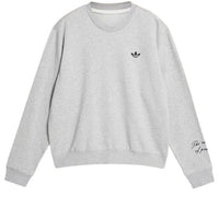 adidas x Wales Bonner Long Sleeve Sweatshirt Asia Sizing 'Grey' IW1172