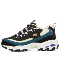 (WMNS) Skechers D'Lites 1.0 'Black Blue Purple' 896062-BKMT