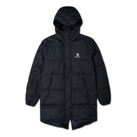 Converse Mid-Length Winter Down Jacket 'Black' 10023754-A01