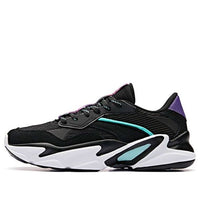 (WMNS) ANTA Life Retro 'Dad Shoes Black Green' 12838808R-5