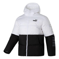 PUMA Colorblock Puffer Jacket 'Black' 678720-02
