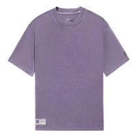 Li-Ning Loose Fit T-shirt 'Purple' AHSS361-7