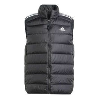 adidas Essentials 3-Stripes Light Down Vest 'Black' HZ5728