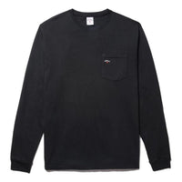 NOAH Classic Long Sleeve Pocket T-shirt 'Black' PT2NOAH