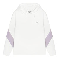 (WMNS) New Balance Sportswear Hoodie 'White Purple' 5CC39342-IV
