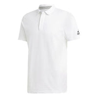 adidas Mh Plain Polo Sports Round Neck Short Sleeve polo White DQ1450