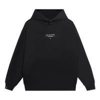 Li-Ning Way Of Wade Logo Hoodie 'Black' AWDSC39-1