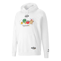 PUMA Club Graphic Living Series Funny Printing Knit Sports White 533198-02