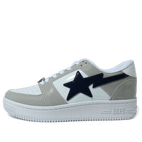 A BATHING APE Sta Low White Grey 1H30-191-002