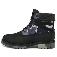 Timberland Heritage EK+ 6 Inch Waterproof Wide-Fit Boot 'Black Camouflage' A29P7W