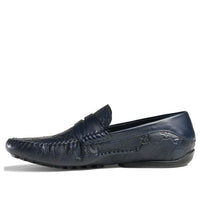 Gucci Penny Slip On Loafers 'Navy Blue Leather' 372329-AA6F0-4009