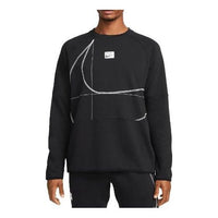 Nike Dri-FIT Long-Sleeve Fleece Fitness Top 'Black' DQ6622-010