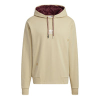 adidas originals Cny Hoody Limited Solid Color Logo Pullover Prairie Brown HC0563