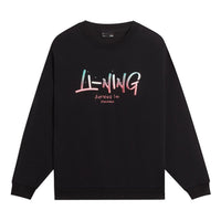 Li-Ning Anything Is Possible Graphic Sweatshirt 'Black' AWDSF75-9