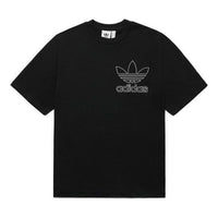 adidas originals Round Neck Short Sleeve Black DV1563
