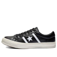 Converse One Star Academy Leather OX 'Black' 163757C