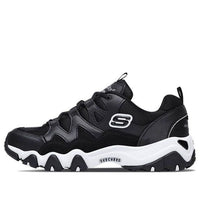 (WMNS) Skechers D'Lites 2.0 Low-Top Running Shoes Black 88888328-BLK