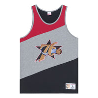 Mitchell & Ness x NBA HWC Colorblocked Cotton Tank 'Philadelphia 76ers' TTNK5120-P76YYPPPGHBK