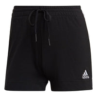 (WMNS) adidas W 3s Sj Sho Sports Stylish Slim Fit Shorts Black GM5523