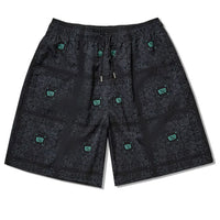 Li-Ning x BBC ICECREAM All-Over Print Shorts 'Black' AKSU793-1