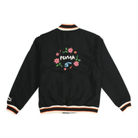 PUMA x Randomevent Bomber Graphic Logo Jacket Black 596661-01