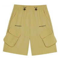 New Balance Logo Cargo Pocket Shorts 'Khaki' AMS12374-PEB