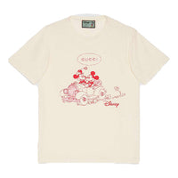 Gucci x Disney Year Of The Rat Limited Mickey Printed Retro For Men Beige 604176-XJB6T-9230