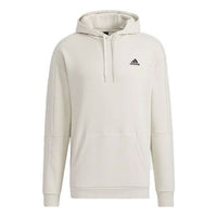 Men's adidas Logo Stay Warm Fleece Lined Sports Pullover Beige HG1841