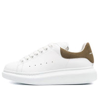 (WMNS) Alexander McQueen Oversized Sneaker 'White Khaki' 553770WHGP79256