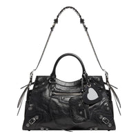 (WMNS) Balenciaga Neo Cagole City Handbag 'Black' 700451210B01000