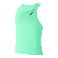 Nike AeroSwift Breathable Training Sports Running Vest Green CJ7836-342