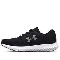 (WMNS) Under Armour Charged Rogue 3 'Black Metallic Silver' 3024888-001