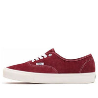 Vans Authentic Wear-Resistant Non-Slip Minimalistic Casual Skate Shoes Deep Red VN0A5HZS9G8