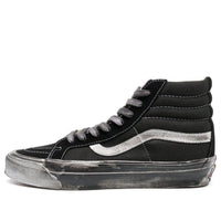 (WMNS) Vans OG Sk8Hi LX 'Stressed Black White' VN0A4BVBBA21