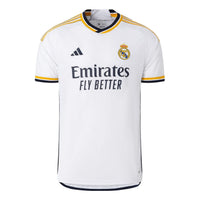 adidas Real Madrid 23/24 Home Authentic Jersey Asia Sizing 'White' IA5139