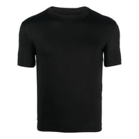 Balenciaga Super Tight Shiny Fitted T-Shirt 'Black' 720458TNVI21000