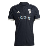 adidas Juventus 23/24 Third Authentic Jersey Asia Sizing 'Dark Grey' IQ4854