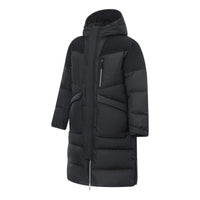 Li-Ning Winter Warm Long Down Jacket 'Black' AYMT069-1