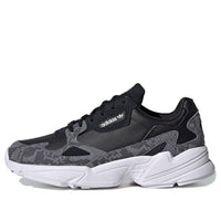 (WMNS) adidas Falcon 'Black Snakeskin' FV4483