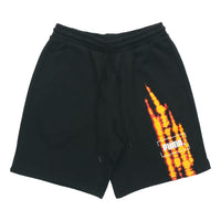 Men's PUMA Casual Breathable Knit Shorts Black 598500-01