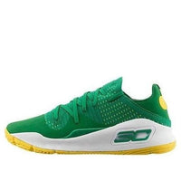 Under Armour Curry 4 Low 'Oakland Athletics' 3000083-302