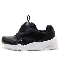PUMA Disc Blaze Leather Running Shoes Black/White 361979-01