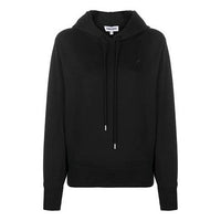 (WMNS) KENZO Fashion Cozy Hoodie Black FA62SW8704MD-99