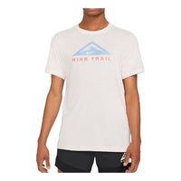 Nike Dri-fit Alphabet Pattern Printing Casual Sports Round Neck Short Sleeve Pink Light pink CZ9804-640