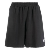 Balenciaga BB Paris Icon Sweat Shorts 'Black' 676137TMVG69034