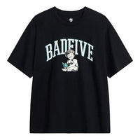 Li-Ning Hoops Cartoon Graphic T-shirt 'Black' AHST513-5