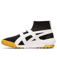 Onitsuka Tiger Knit Trainer Black White Yellow 1183A418-001