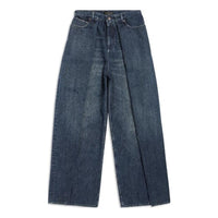 Balenciaga Double Side Pants 'Dark Blue' 767983TNW654445