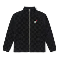 (WMNS) Vans Anaheim Floral Cord Checker Jacket 'Black' VN00044DY28